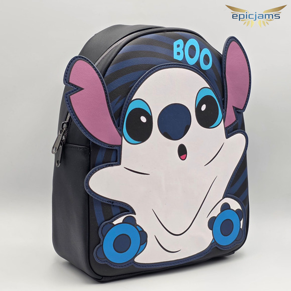 Loungefly Disney Lilo & Stitch Ghost Glow-In-The-Dark Mini Backpack & Wallet Set main image 9